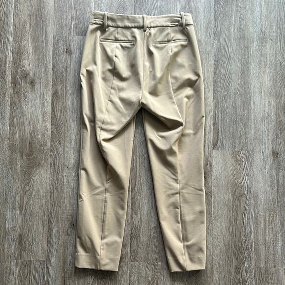 J.Crew Ruby Crop Pants Camel Size 4 Business Casual Straight Leg - Picture 7 of 7